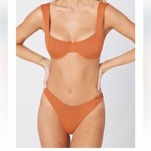 L*Space Tori top (M) and Cabana Bikini Bottom (L)